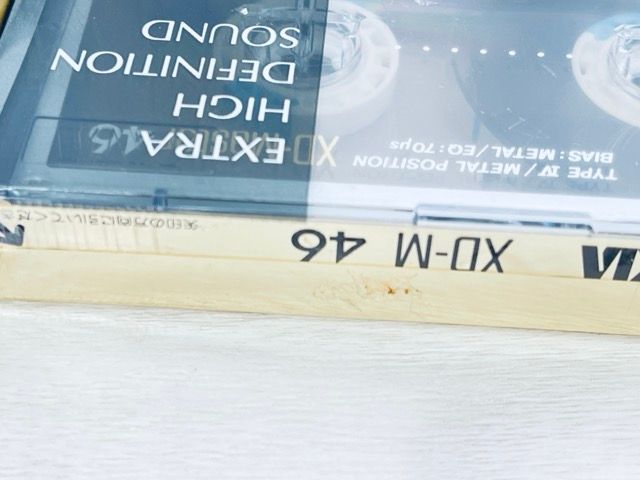 新品未開封 カセットテープ 2本セット AXIA XD-Master 46 メタル 新品未開封 カセットテープ 2本セット AXIA XD-Master 46 メタル