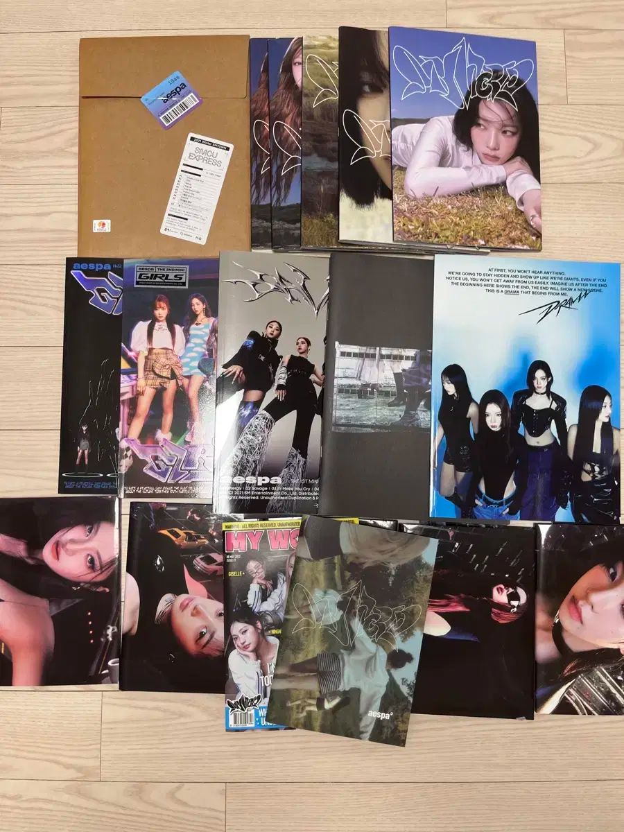 aespa ジゼル トレカ まとめ売り 値下げ中 aespa 封入 md 特典 トレカ