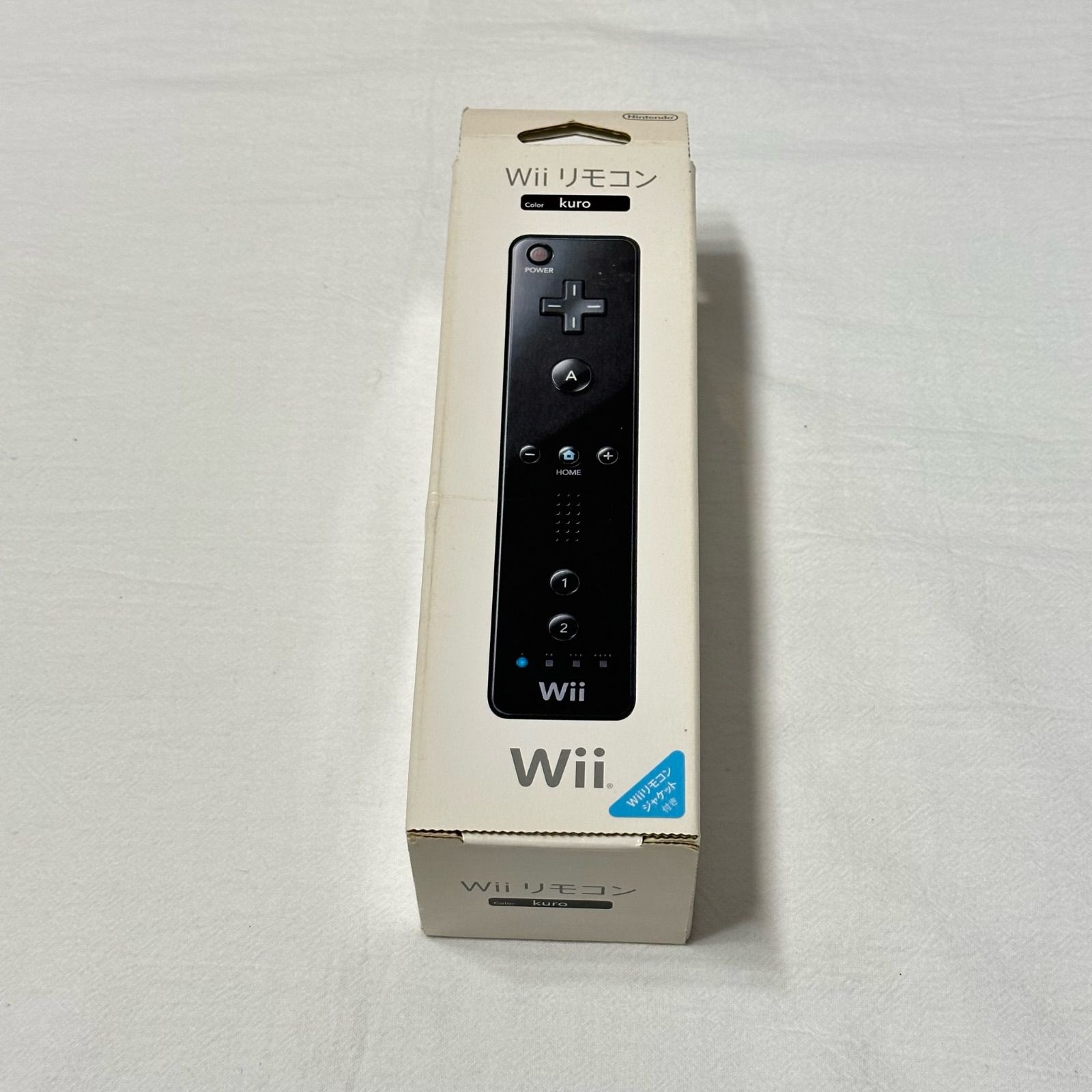 任天堂 Nintendo ニンテンドー 純正 Wiiリモコン クロ Wiiリモコンジャケット同梱 ML-230624-09-HY  “WASASUNU”メルカリShops店 メルカリ