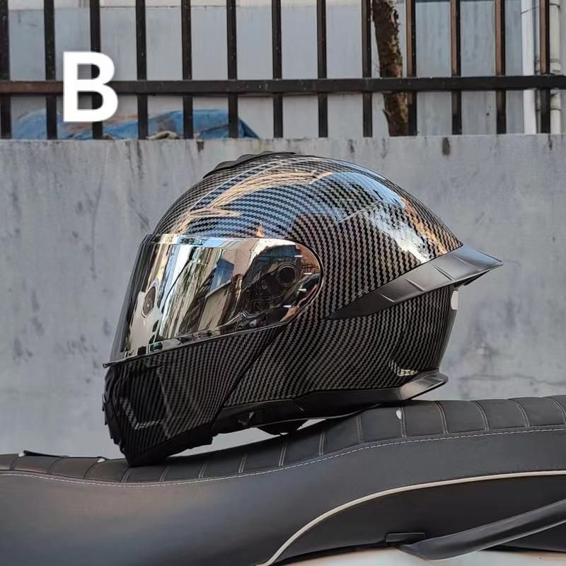 バイクダブルシールド フリップアップ フルフェイスヘルメット システムヘルメット