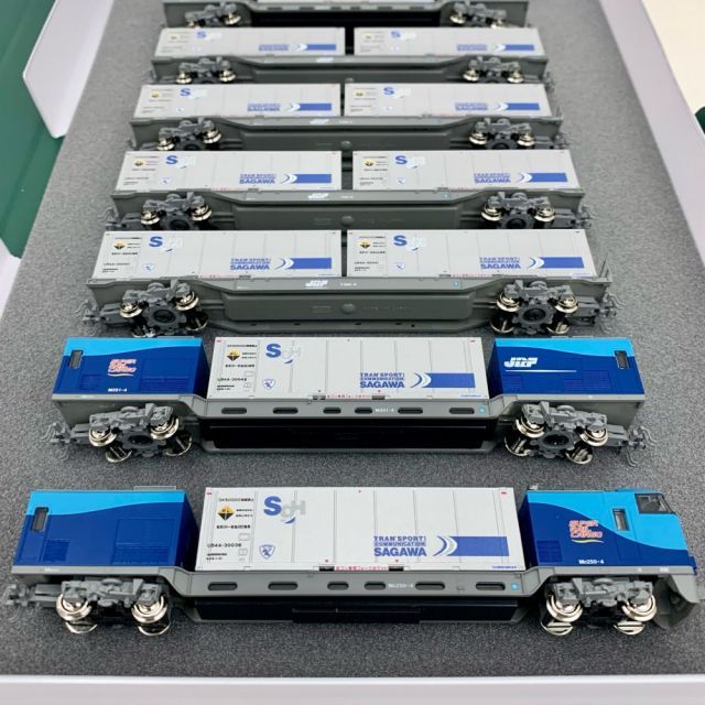 カトー 鉄道模型 M250系 スーパーレールカーゴ 増結セットA 10-566 4両