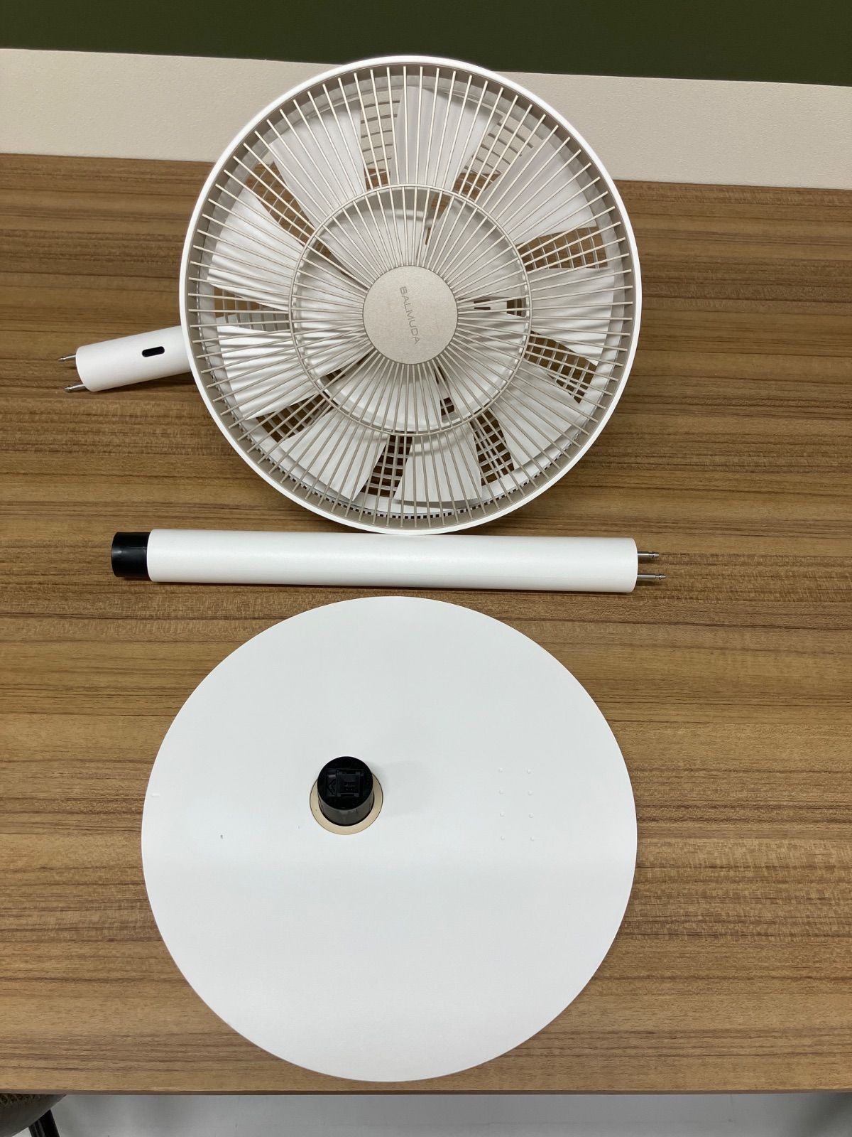 【美品】BALMUDA EGF-1560-WC 扇風機　バルミューダ　ゴールド 良品】BALMUDA EGF-1560-WC 扇風機 バルミューダ ゴールド