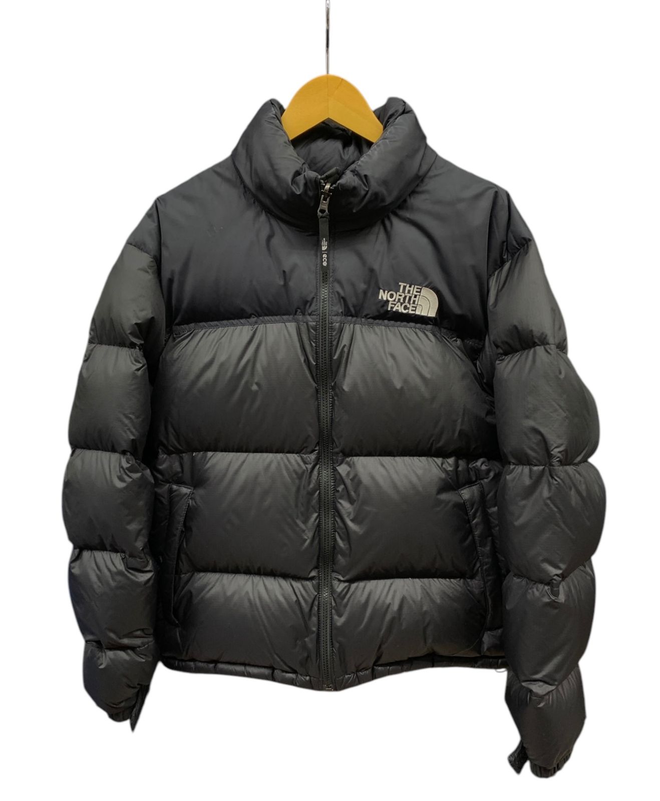 THE NORTH FACE (ザノースフェイス) 1996 ECO NUPTSE JACKET ヌプシ ダウンジャケット フード付き NJ1DN75A XL ブラック メンズ/025