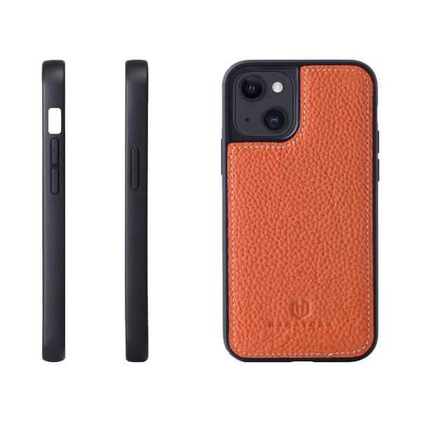 スマートフォンケース HANATORA iPhone 14 Pro Max ケース 手帳型 本革 シュリンクカーフレザー スマホケース 耐衝撃 磁石不使用 スマートフォンケース HANATORA iPhone 14 Pro ケース 手帳型 本革