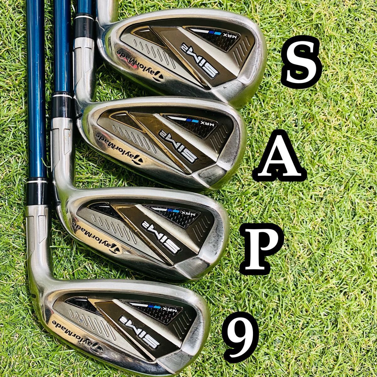 初心者推奨 テーラーメイド シム2マックス メンズアイアンセット 6本