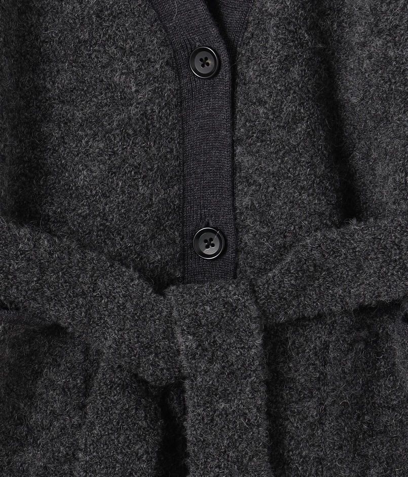 BACCA - 新品 BACCA ベビーアルパカループベルトカーディガン BACCA（バッカ）の「□ベビーアルパカループ ベルトカーディガン