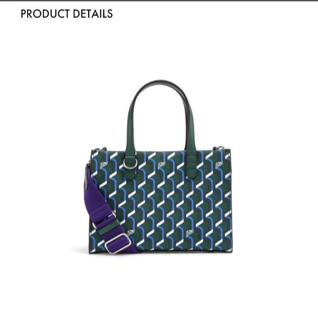 韓国大人気[rosa.K]CABAS MONOGRAM DAY TOTE BLUE BLACK_SM 3】ROSA.K CABAS MONOGRAM DAY TOTE BAG BLUE MOUNTAIN sizeSM