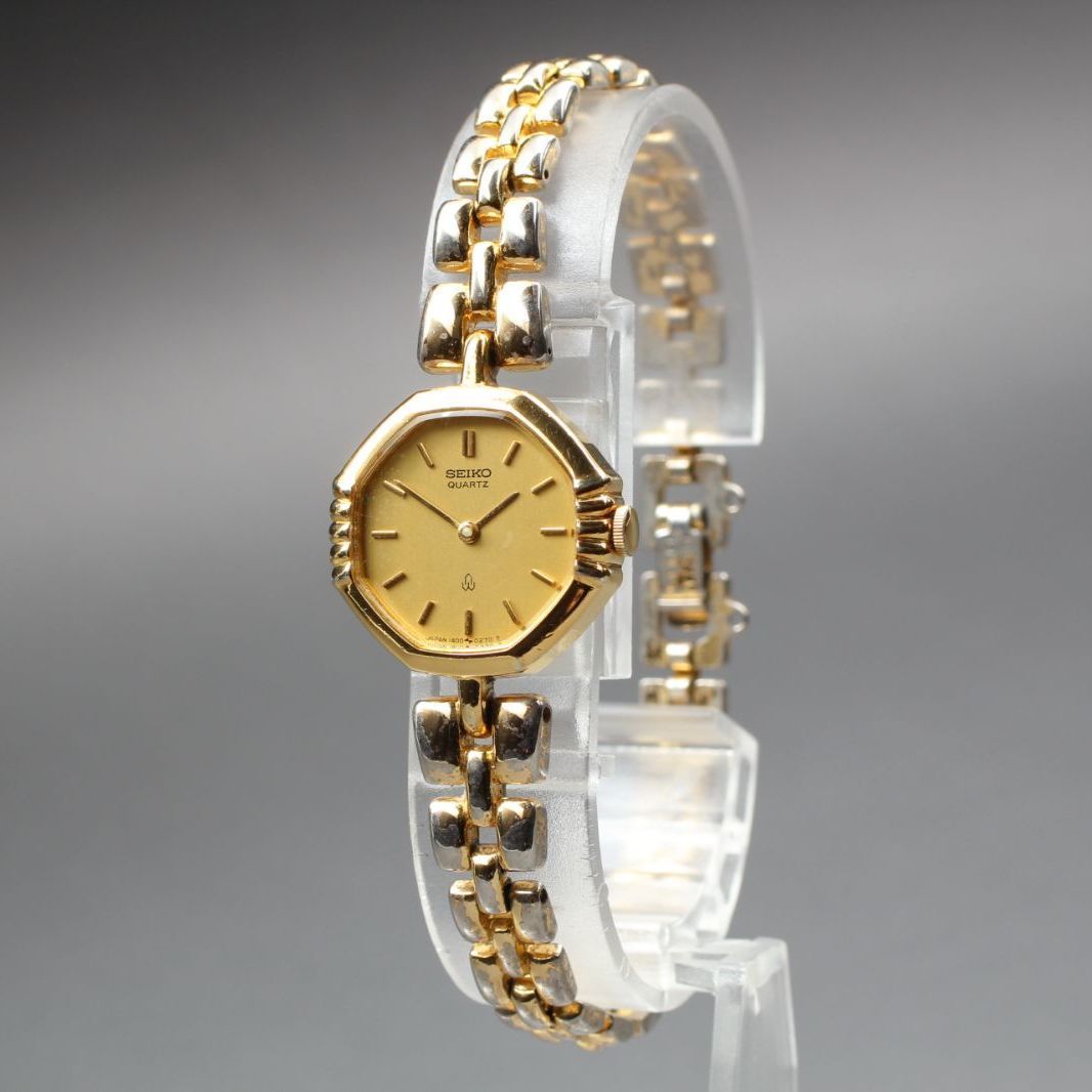 セイコー　レディース　腕時計　クォーツ　ゴールド　ブレスレット 美品✨SEIKO セイコー レディース 腕時計 ドレス ゴールド