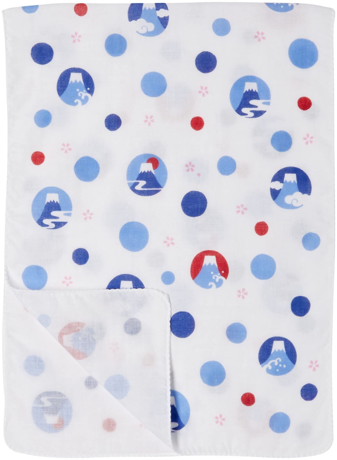  約32 89 cm 富士山 ふくこい ふんわり二重ガーゼ手拭い YamamotoJin 手ぬぐい タオル