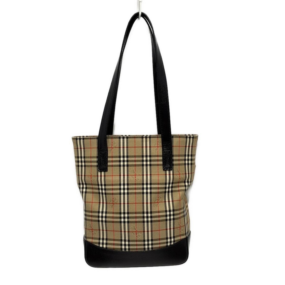 BURBERRY BLACK LABEL チェック柄トートバッグ 楽天市場】バーバリーブルーレーベル チェック舟形ラージトート
