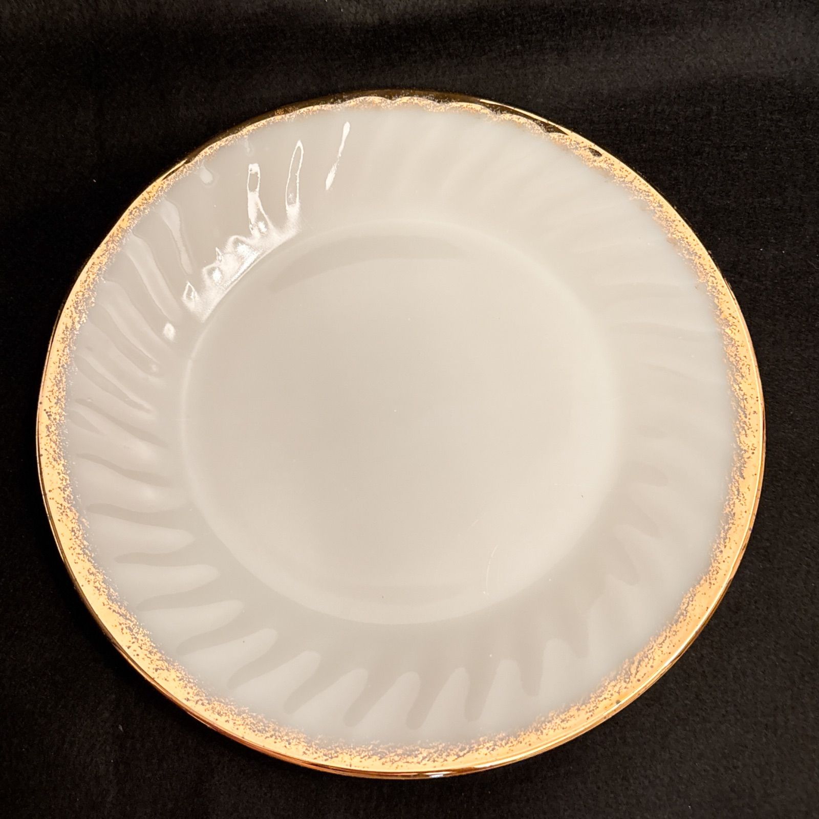 ファイヤーキング（Fireking）アニバーサリー ミルクガラス ディナー