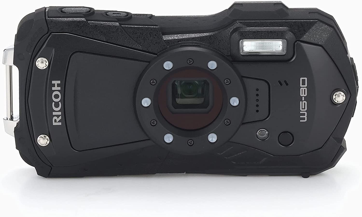 RICOH WG-80 BLACK リコー本格防水デジタルカメラ 14m防水 (連続2時間