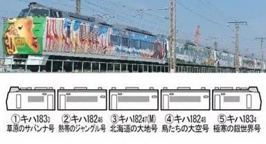 JRキハ183系特急ディーゼルカー旭山動物園セット Amazon | TOMIX Nゲージ 98918 キハ183系特急ディーゼルカー