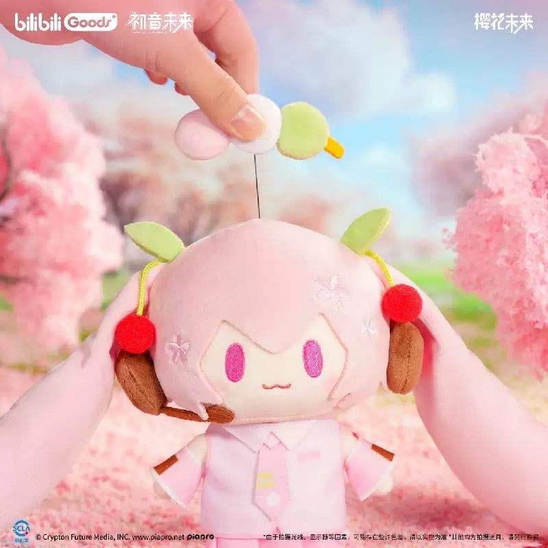 bilibili ぬいぐるみポーチ　初音ミク　鏡音リン 初音ミク × BEMOE 】Bilibili 中国発売 「Top」シリーズ