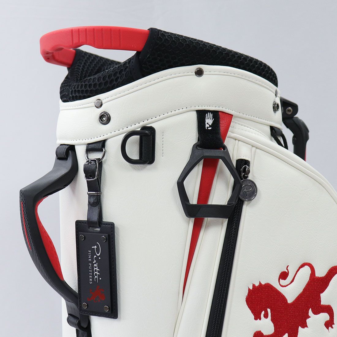 【新品】ピレッティ PR-SB0005 スタンド キャディバッグ ホワイト 白 ピレッティ スタンドバッグ ホワイト キャディバッグ PR-SB0005