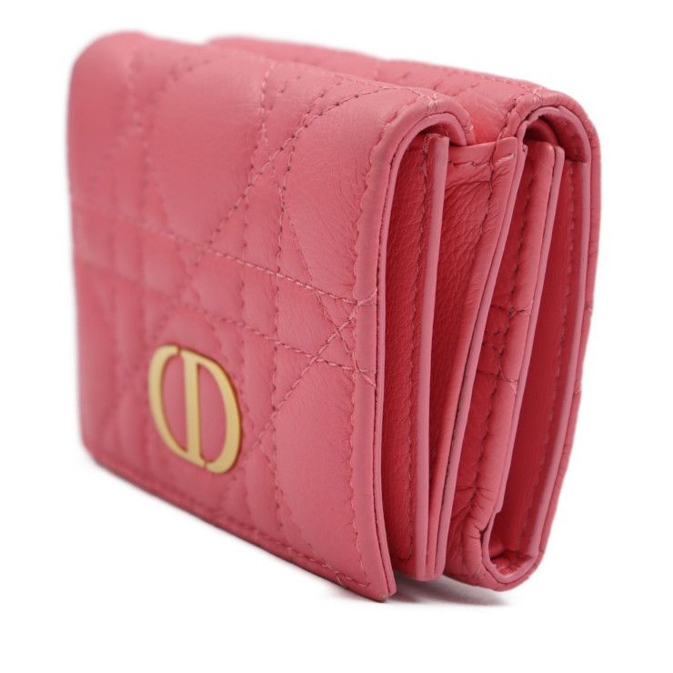 Christian Dior クリスチャンディオール カロ 三つ折り財布 S5030UWHC 