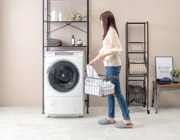 ３段ランドリーラック