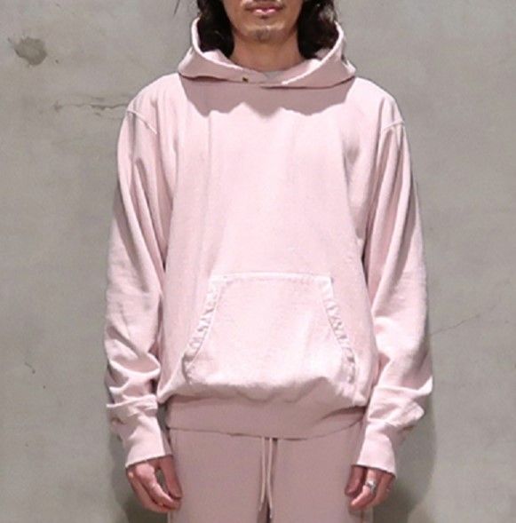 UNUSED アンユーズド 21SS 日本製 Damage Hoodie Sweat ダメージ加工