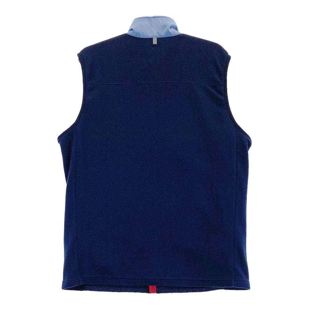 サイズ M RLX ラルフローレン フリース切替 ナイロンベスト ネイビー系 240101498626 ゴルフウェア メンズ ストスト