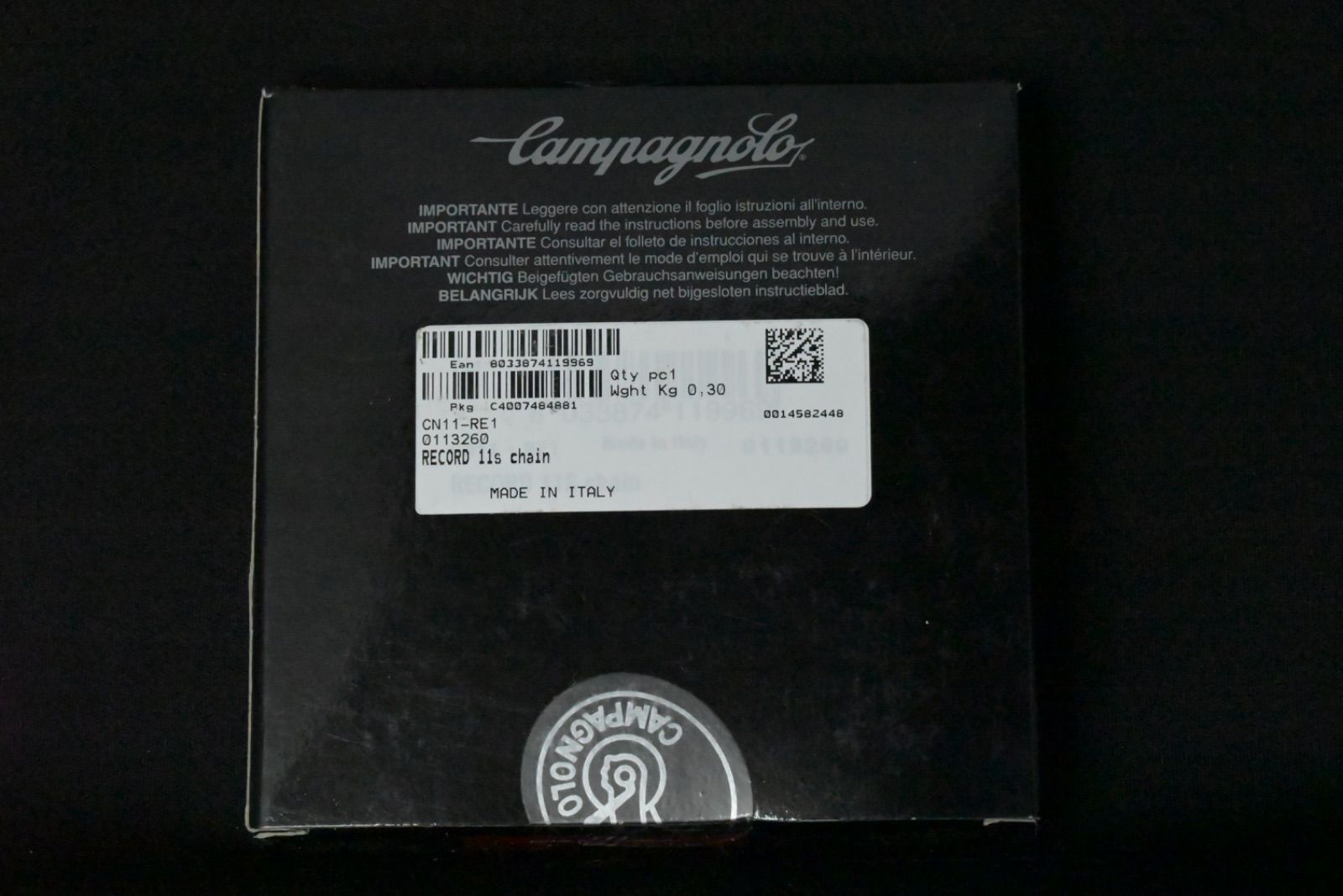 カンパレコード11速チェーン CN11-RE1