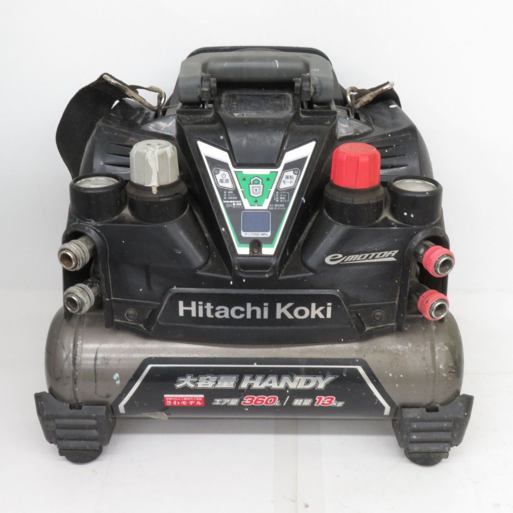 日立工機 HiKOKI ハイコーキ 高圧エアコンプレッサ 8L 高圧・一般圧  