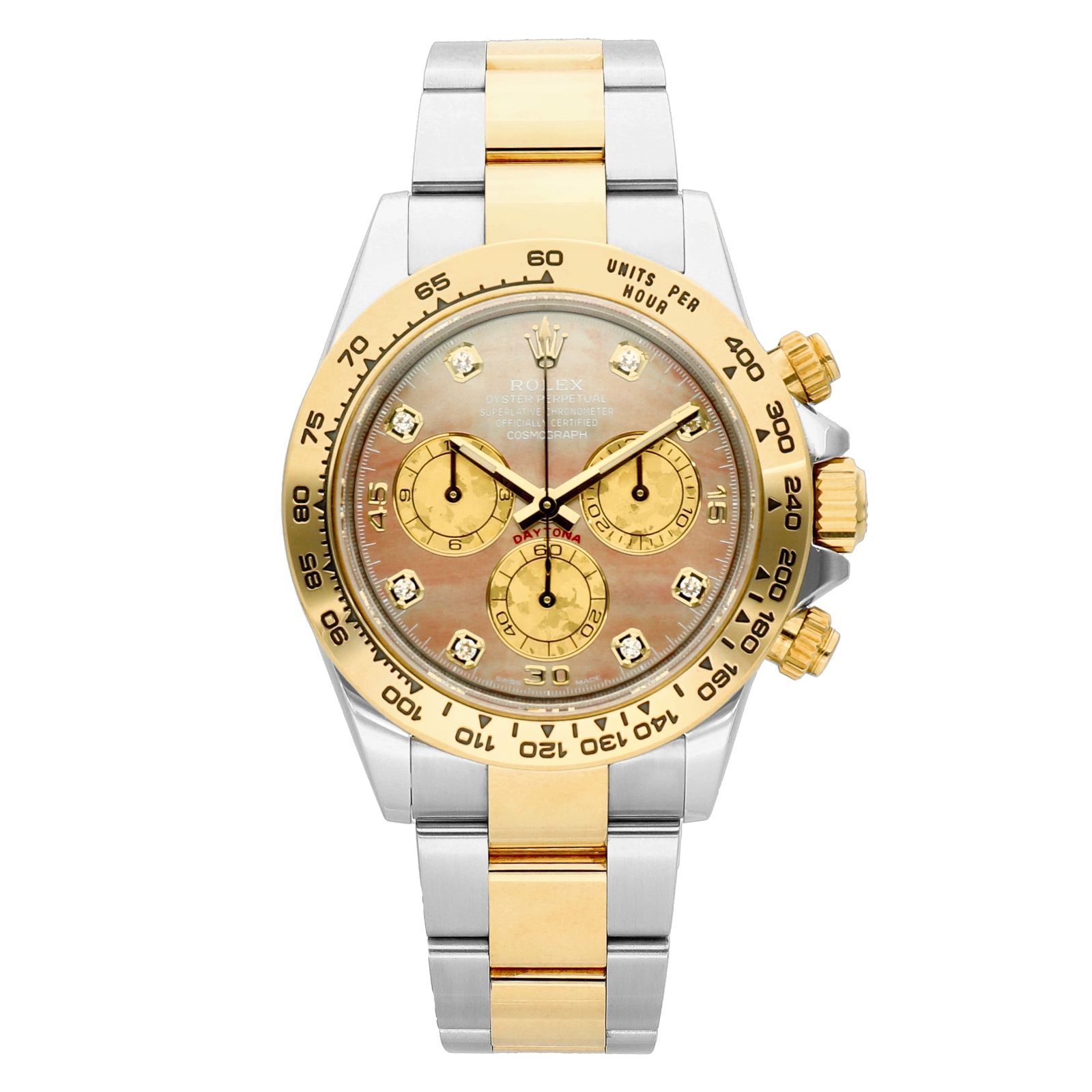 ロレックス デイトナ 腕時計 自動巻き SS×YG オイスターブレス