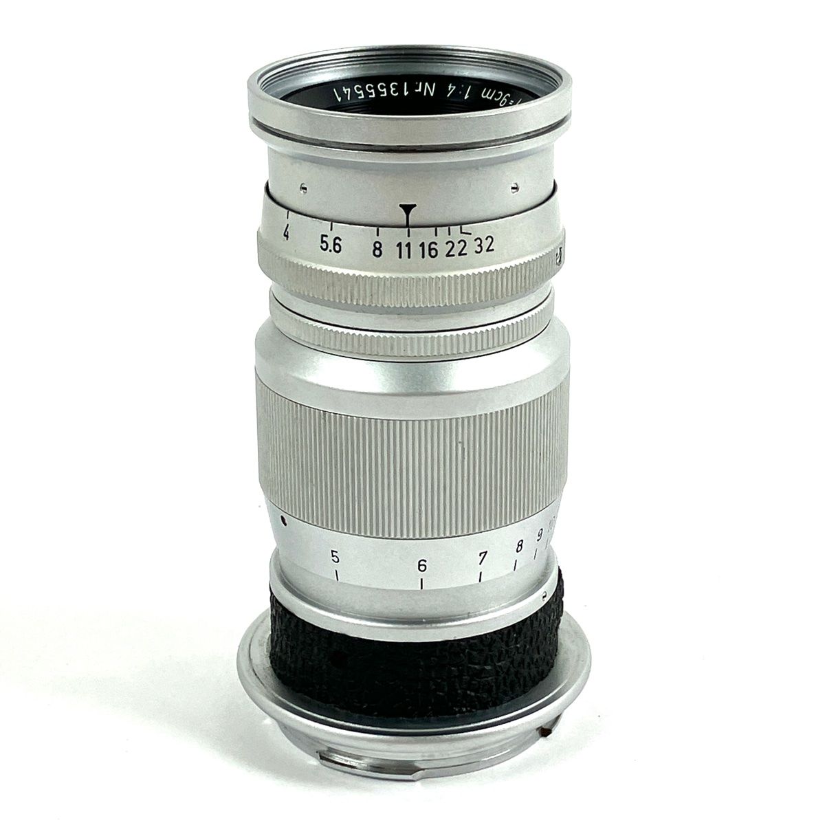 ライカ LEICA エルマー ELMAR 9cm 90mm Ｆ4レンズ フード付 ライカ LEICA ELMAR 90mm F4 エルマー 9cm Mマウント + レンズ