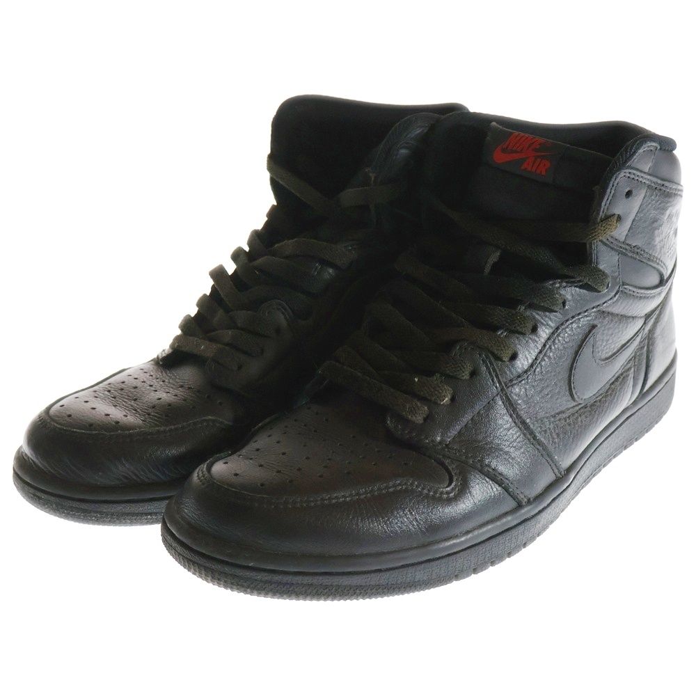 NIKE (ナイキ) AIR JORDAN 1 RETRO HIGH OG TRIPLE BLACK エア