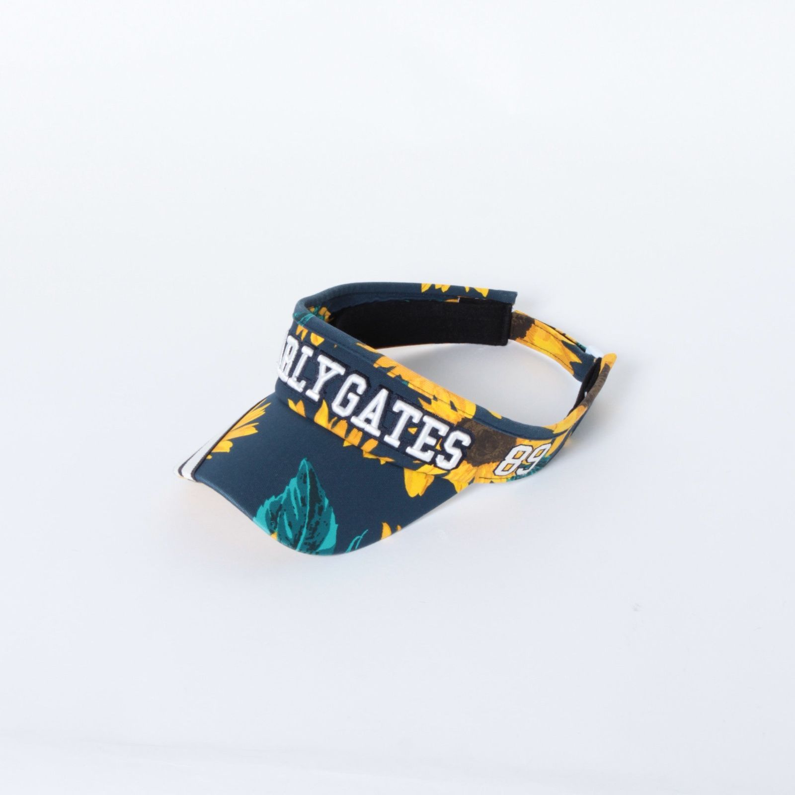 【認定リユース品】バイザー u003cヒマワリ柄u003e (UNISEX)