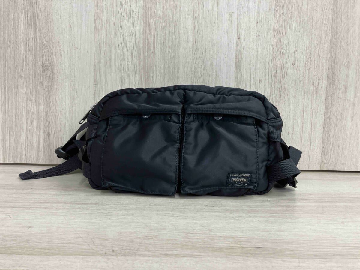 PORTER ポーター TANKER WAIST BAG タンカー ウエストバッグ ボディバッグ ブラック