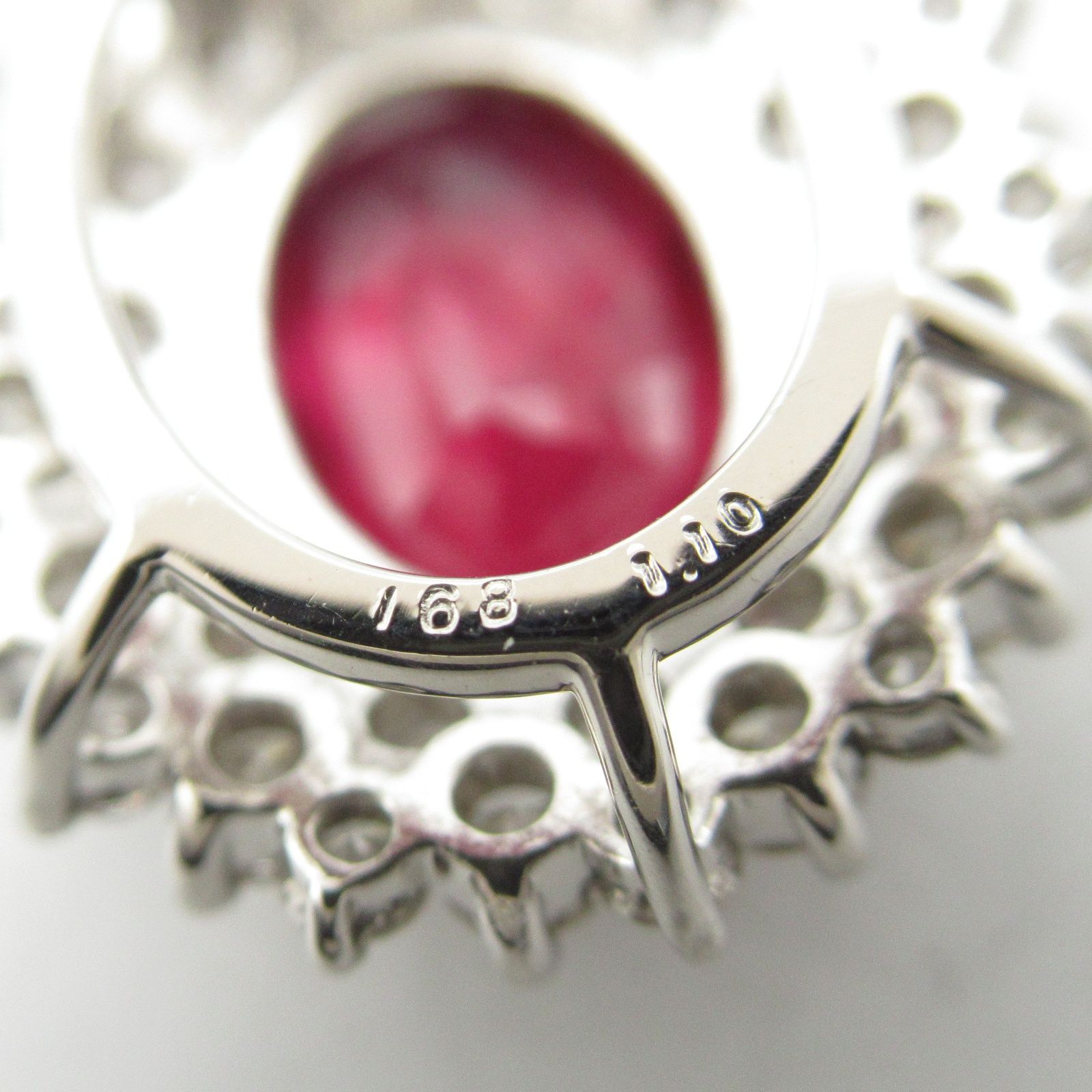 ジュエリー JEWELRY ネックレス 天然コランダムル ピジョンブラッド  