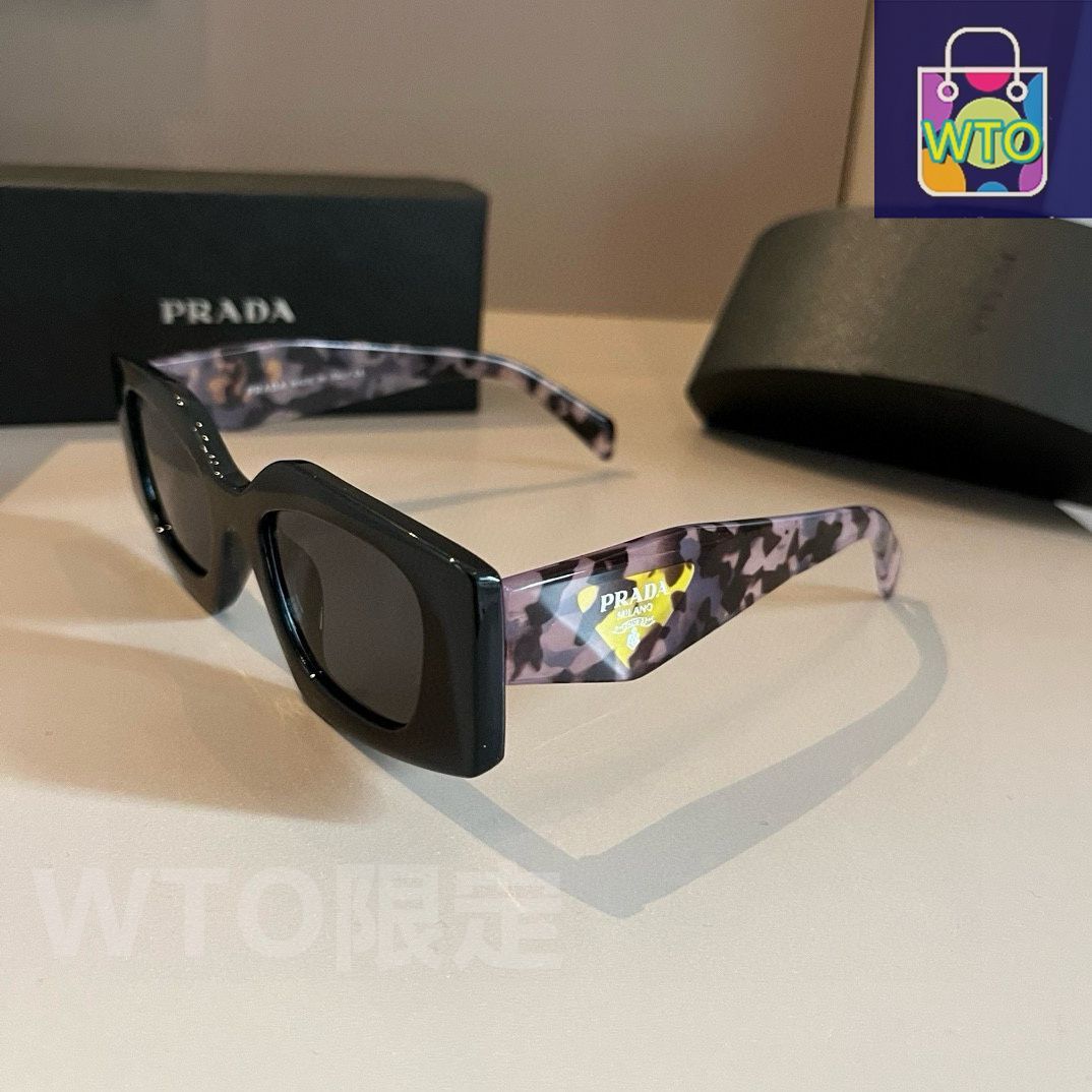 【未使用】PRADA　サングラス　キャットアイ 中古・古着通販】PRADA (プラダ) キャットアイサングラス
