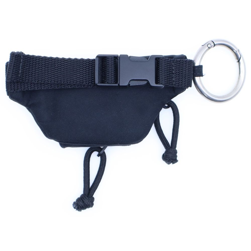 バレンシアガ MICRO マイクロベルトキーリング キーホルダー ブラック 678883 2103 C