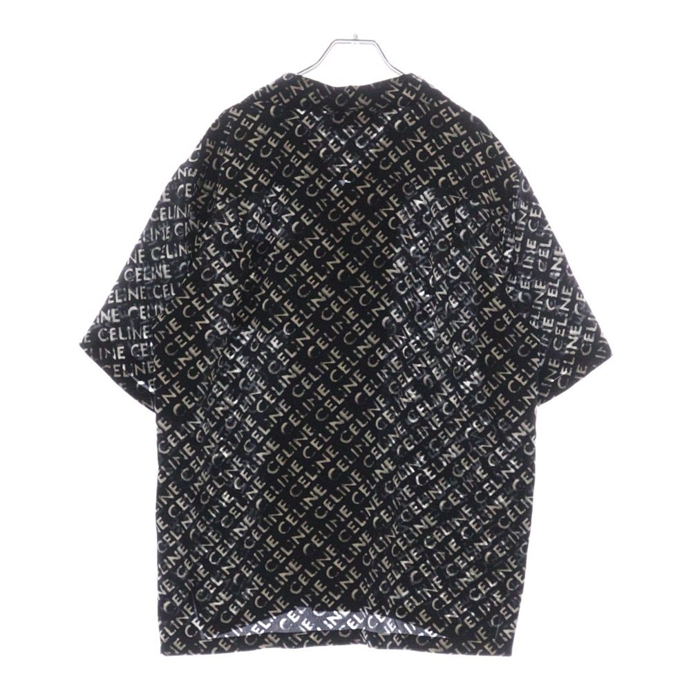 CELINE (セリーヌ) 23AW ロゴプリント オープンカラー半袖シャツ