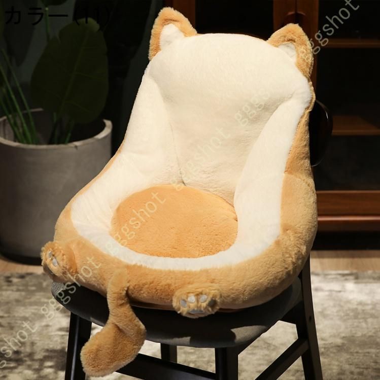 マイクロファイバー素材 椅子用クッション