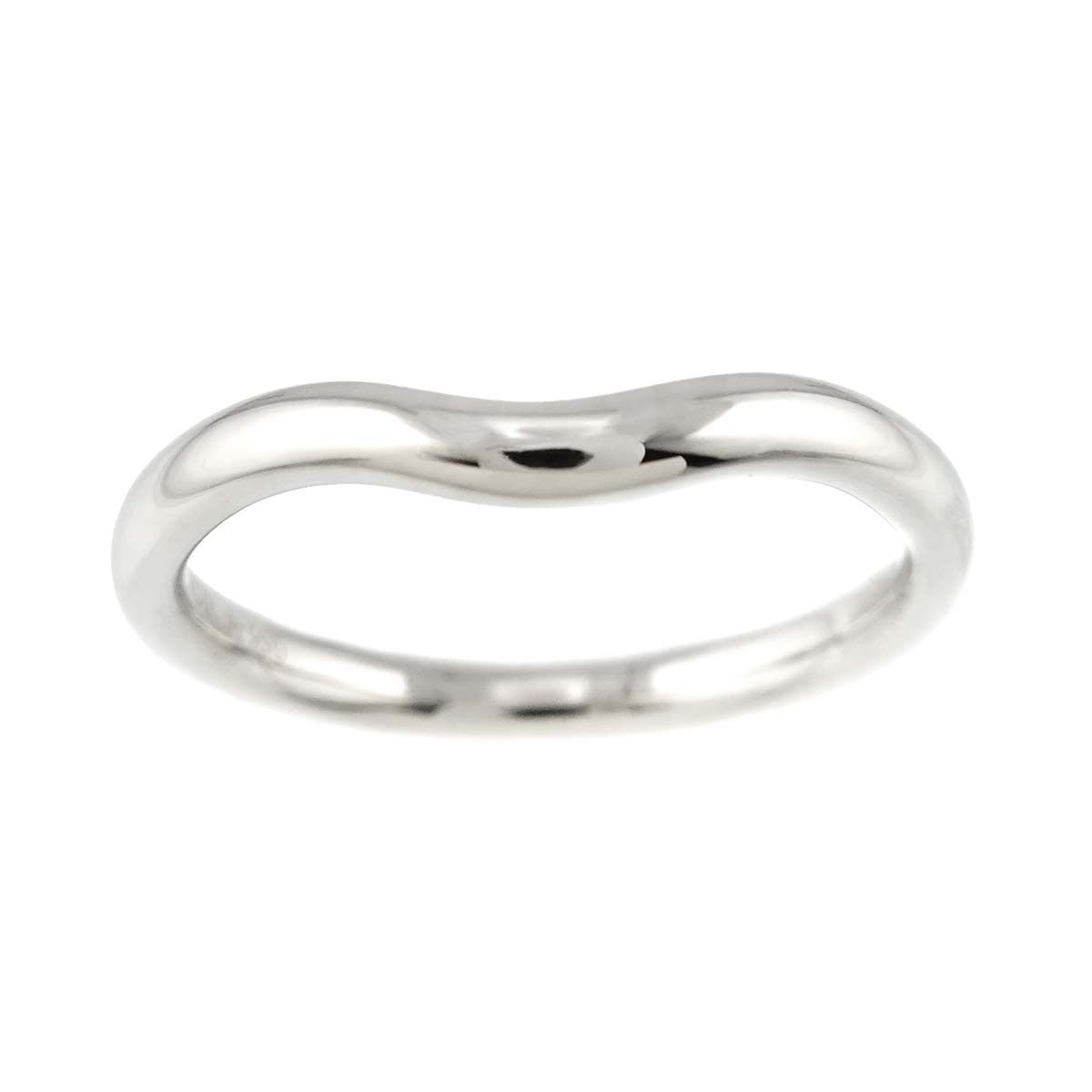 ティファニー TIFFANY&Co. カーブド バンド 9号 リング Pt