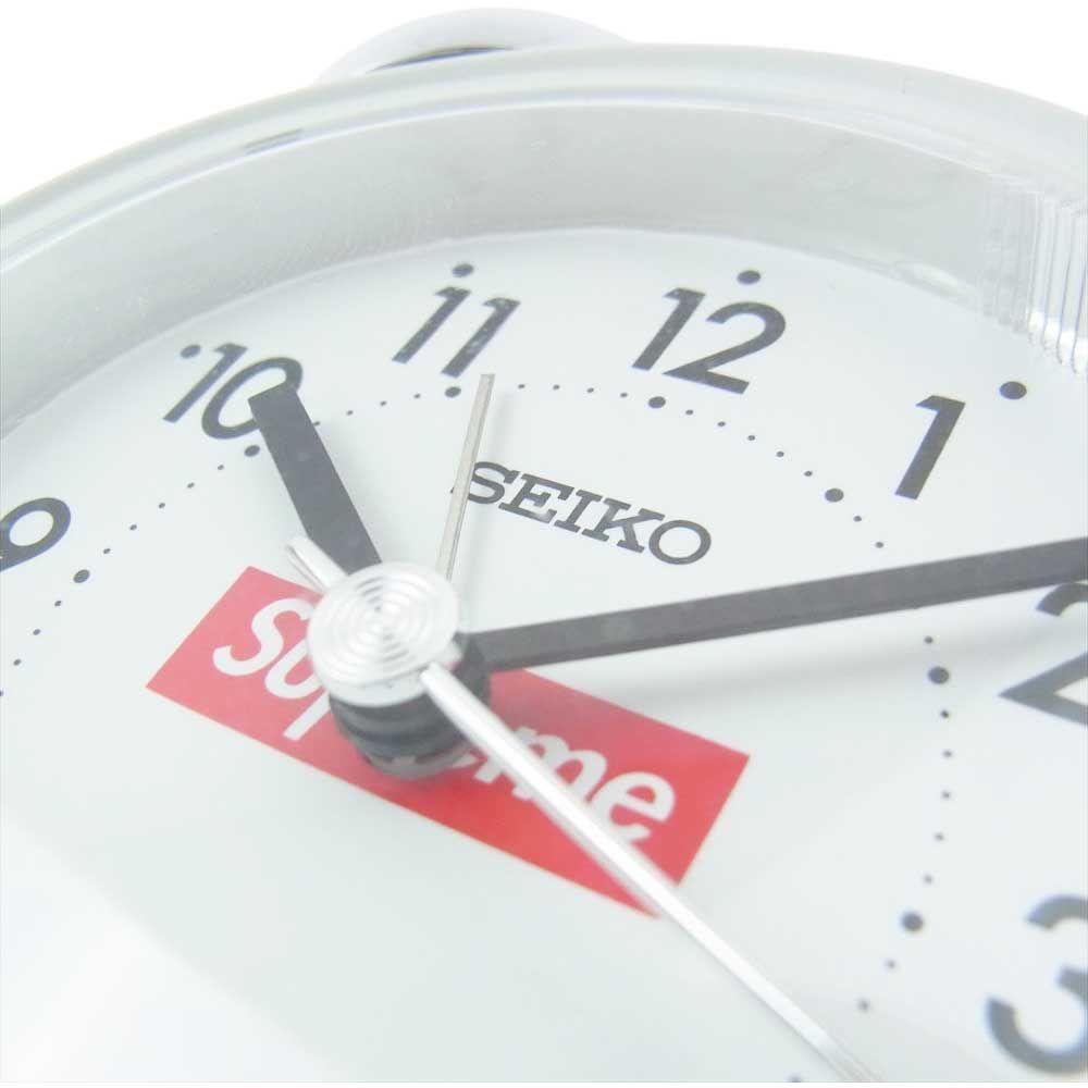 supreme シュプリーム SEIKO セイコー　時計　白 Supreme Seiko Alarm Clock White - FW22 - US