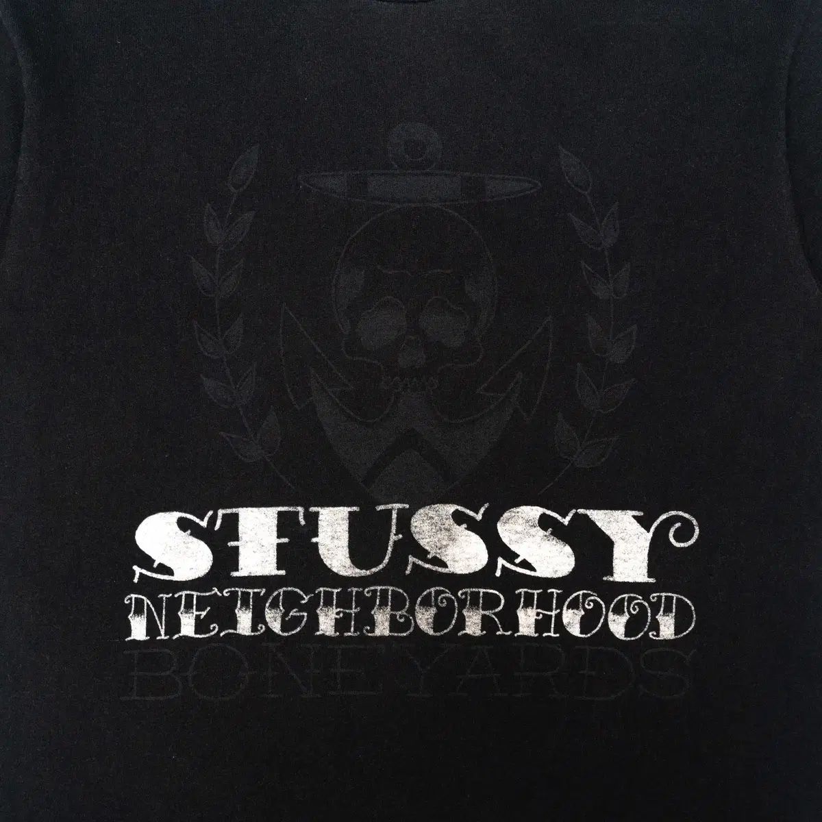 NEIGHBORHOOD(ネイバーフッド) STUSSY(ステューシー) スカル Tシャツ