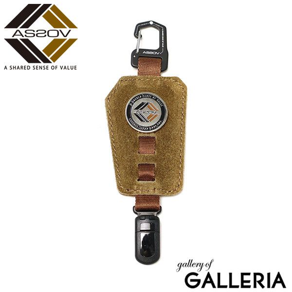 【メール便】 アッソブ アッソブゴルフ カラビナ キーホルダー おしゃれ ゴルフ AS2OV GOLF マーカー MULTI CARABINER 992300 CAMEL