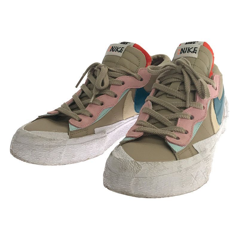 sacai / サカイ | 2021AW | DM7901-200 × NIKE ナイキ ×KAWS カウズ トリプルコラボ BLAZER LOW ブレーザー ロー スニーカー | 27.5 |