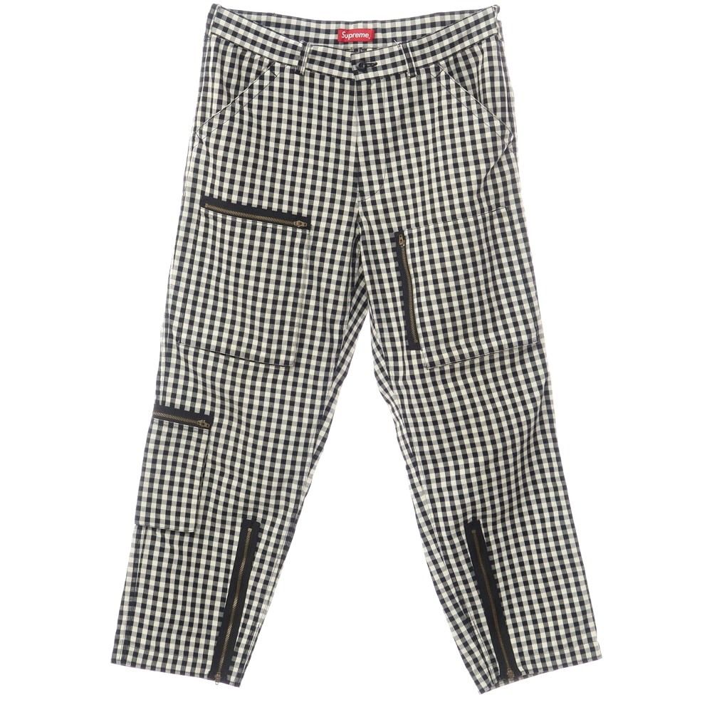 中古】シュプリーム Supreme 2023年春夏 Gingham Flight Pant コットン