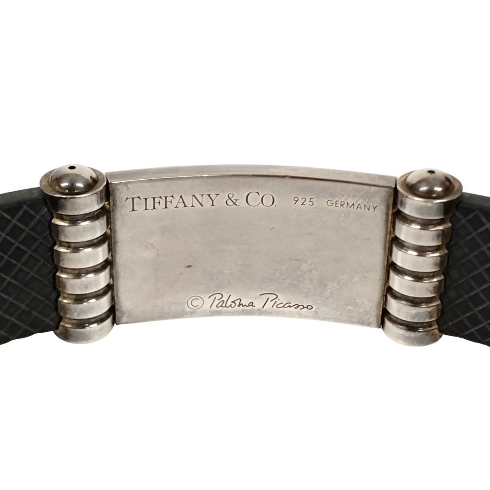 TIFFANY&CO. ティファニー パロマ ID シルバー×ラバー