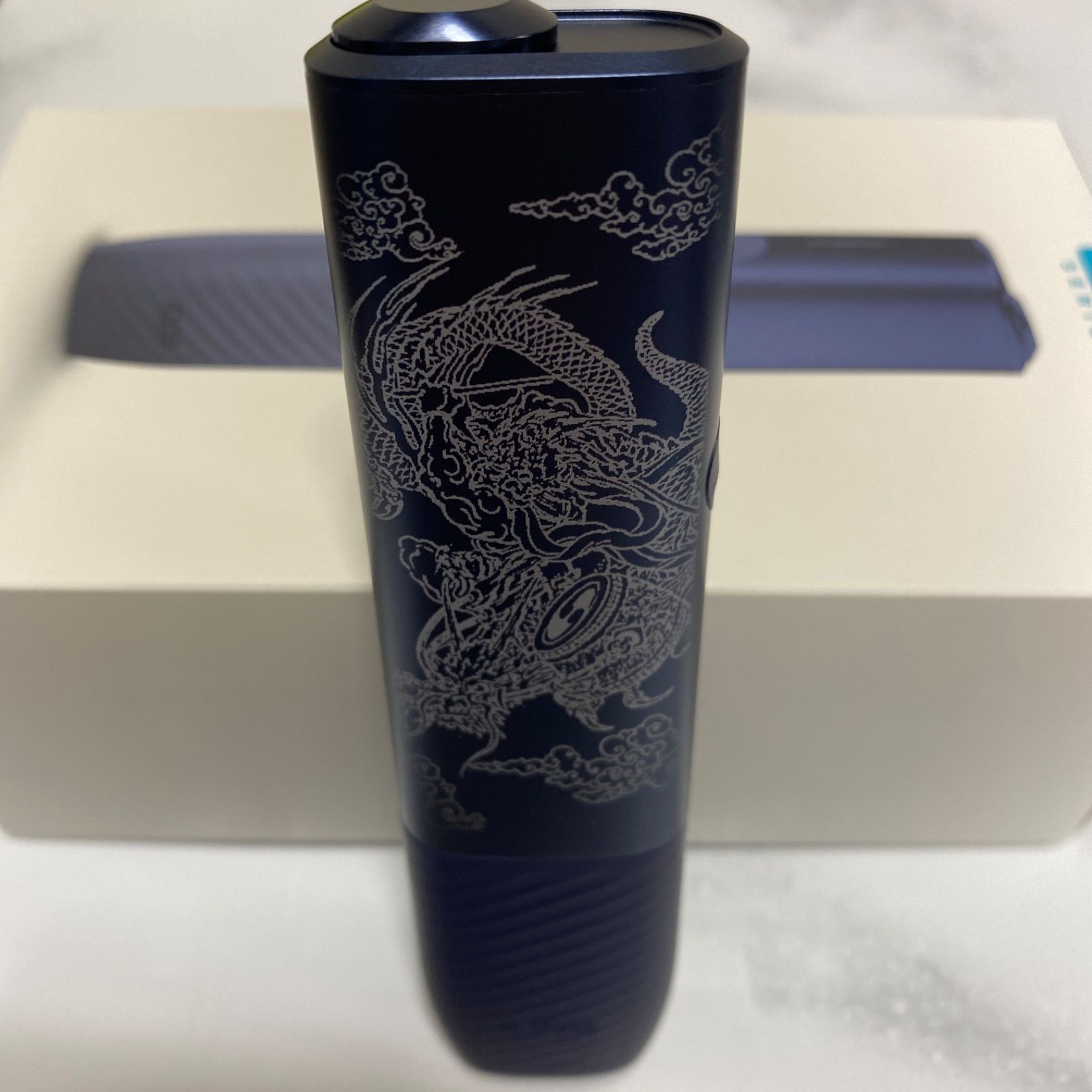 風神 雷神 龍 デザイン レーザー加工 iQOS ILUMA i ONE アイコス 