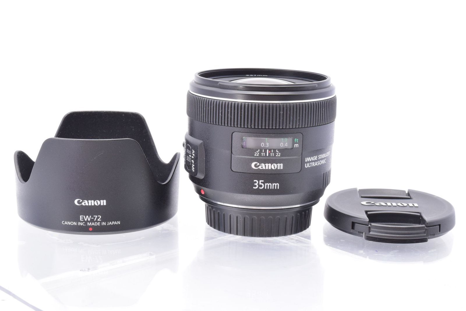 Canon 単焦点レンズ EF35mm F2 IS USM フルサイズ対応(品) - カメラ 