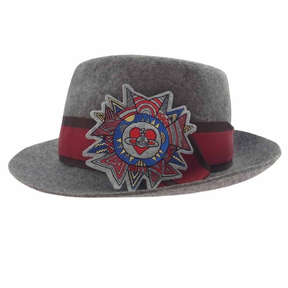 Vivienne Westwood ヴィヴィアンウエストウッド 帽子 ワッペン