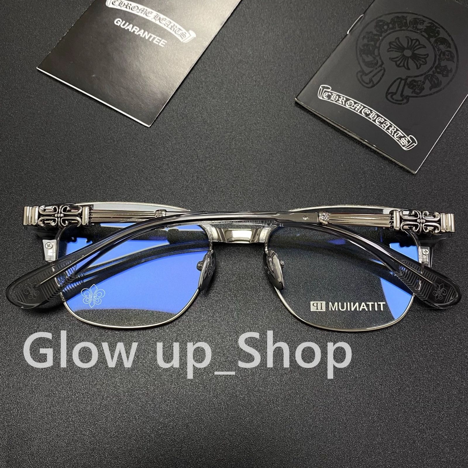 Chrome Hearts クロムハーツ サングラス メガネ グレー Chrome Hearts クロムハーツ サングラス メガネ グレー