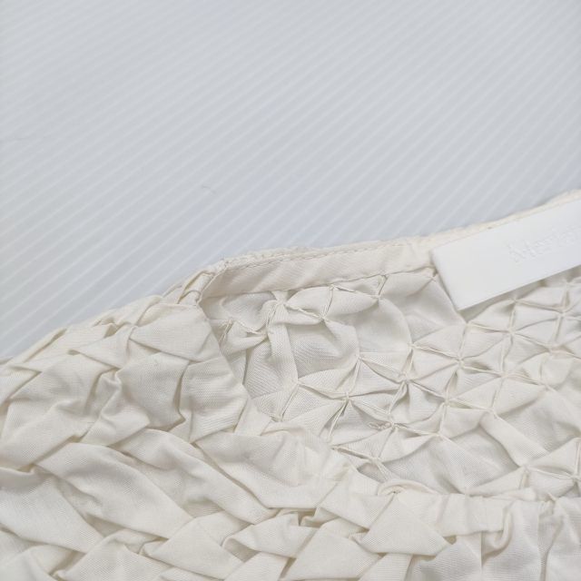 Merlette マーレット　ORESTES ブラウス　半袖 楽天市場】Merlette Orestes Smocked Short sleeve Blouse