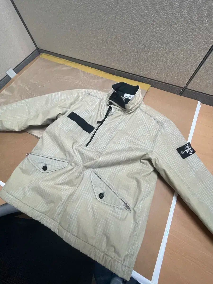 STONE ISLAND ストーンアイランド アイスジャケット 23 FW Si check grid camo