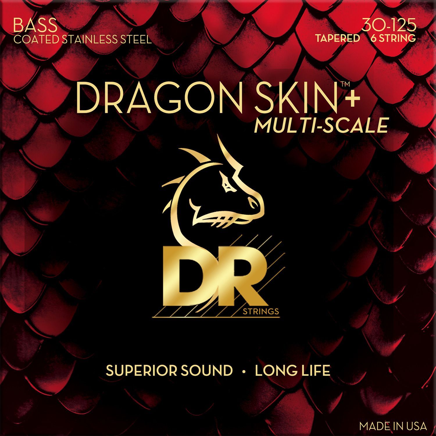 new DR STRINGS | DRAGON SKIN Stainless for 6st Bass Multi Scale DBSM6-30 MEDIUM 30-125 GIB横浜