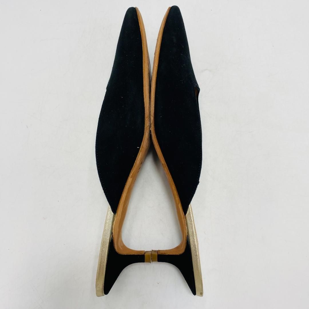 PELLICO ペリーコ ミュール ローヒール 大きいサイズ 39 ブラック